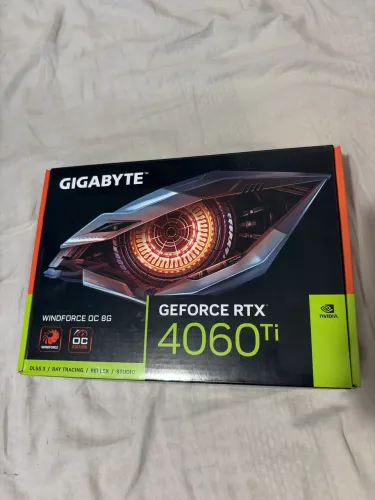 Placa de Vídeo RTX 4060 Ti WINDFORCE OC 8G Gigabyte NVIDIA GeForce, 8GB GDDR6, DLSS, Ray T