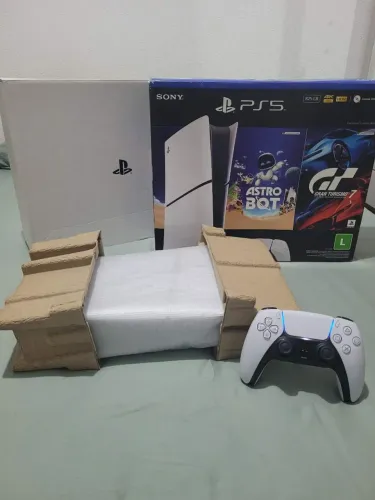 PS5 SLIM ZERO NA CAIXA!