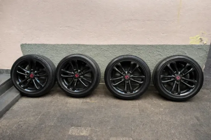 Rodas 17 pretas civic si 2007 original
