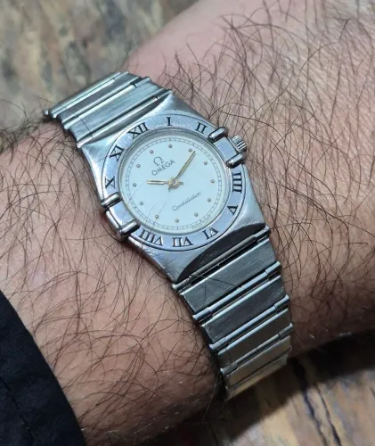 Relógio Omega Constellation Manhattan Feminino Original Vintage Suíço