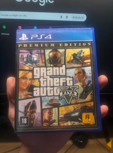 Jogo GTA 5 com MAPA - PS4 e PS5