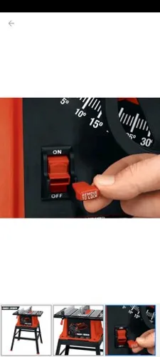Serra de bancada Black&Decker semi nova
