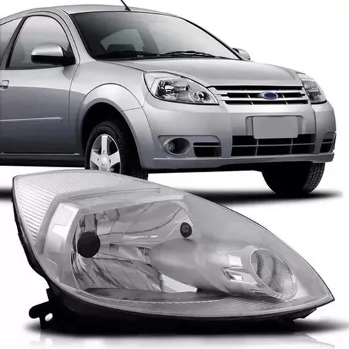 Farol Cromado Ford Ka 2008 2009 2010 2011 2012 2013 2014