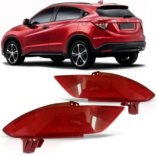 Lanterna Parachoque Honda HRV 2016 à 2022 - Traseiro Vermelho D/E - Refletiva