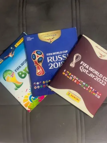 3 Álbuns da copa do mundo