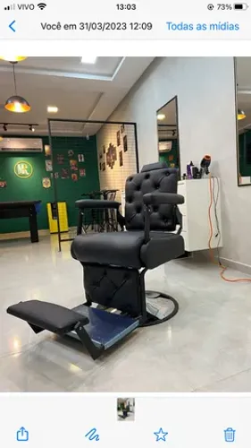 Cadeira de barbeiro