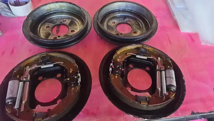  Kit Freio Traseiro Lona Tambor Honda Fit 2015 a 2021