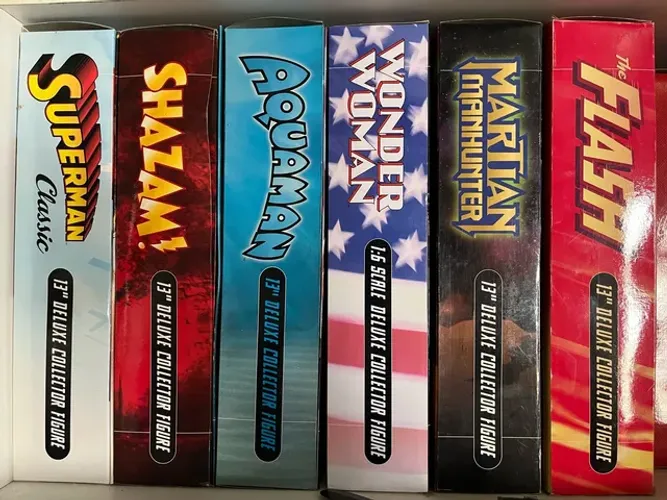 Bonecos DC direct deluxe liga da justiça 