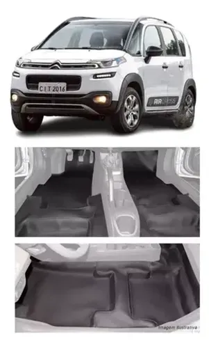 Carpete De Assoalho Em Courvin Premium Citroen Aircross