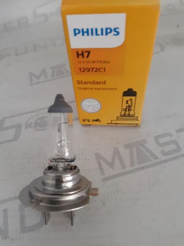 Lâmpada.  Philips. H-7.  Nova. Instalada. 