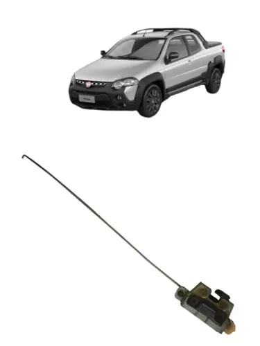 Fechadura tampa traseira esquerda Fiat Strada 2012 2013
