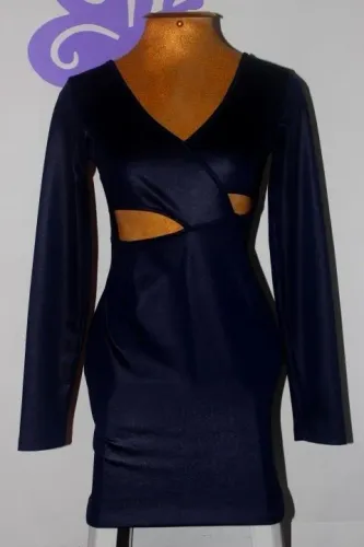 Vestido azul marinho tamanho G