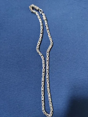Cordão Masculino em Prata 925 elegante luxo