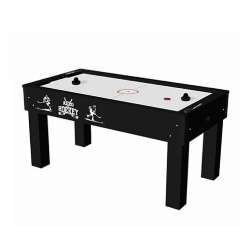 Mini Mesa de Aero Hockey - Air Game Preta KLOPF 1044 Ultimax