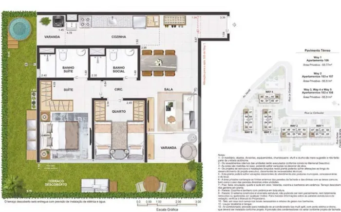 Patrimovel vende último apartamento Garden no Way Barra Bonita