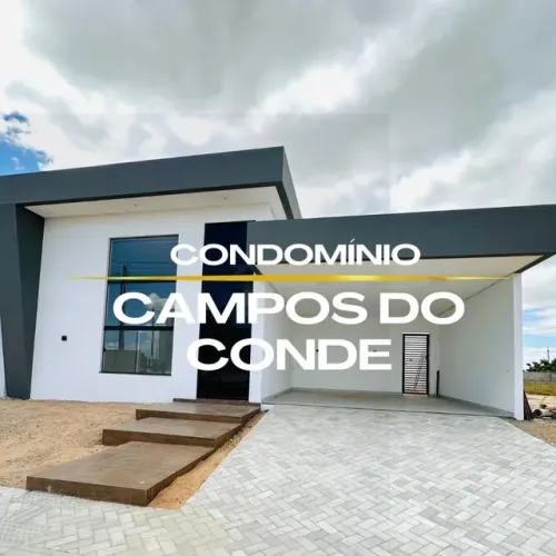 VENDO LINDA CASA NO CONDOMÍNIO CAMPOS DO CONDE! OPORTUNIDADE!