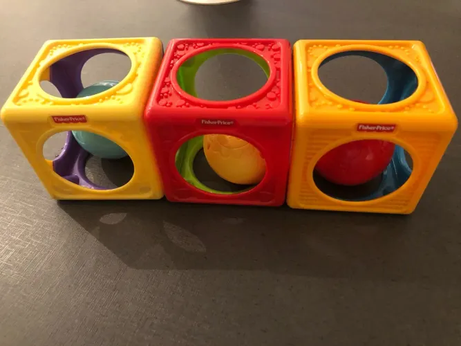 Brinquedo Educativo Fisher-Price - Bloco de empilhar