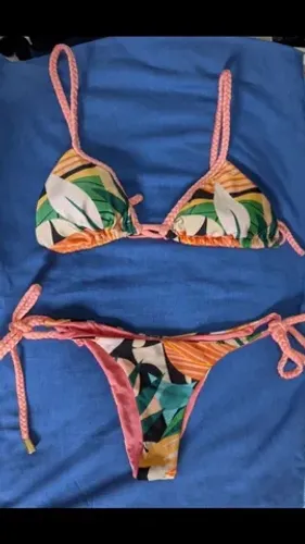 Biquini estampado