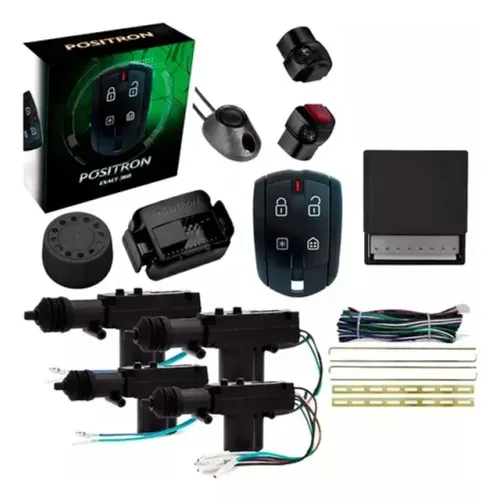 Alarme Automotivo Positron Cyber Exact Ex360 Universal Carro