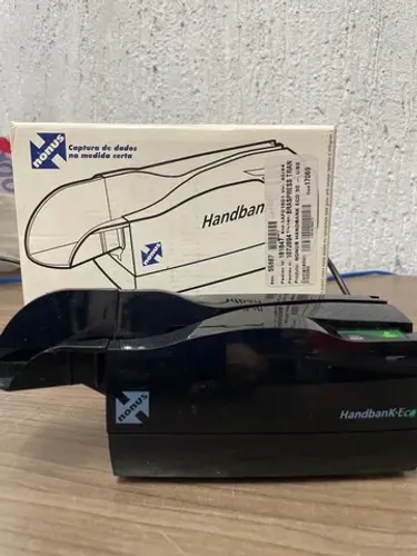 HANDBANK ECO - LEITOR SEMI-AUTOMÁTICO DE BOLETOS E/OU CHEQUES!