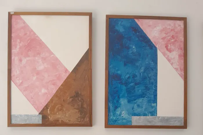 Quadros abstratos -  Arte moderna para sua casa