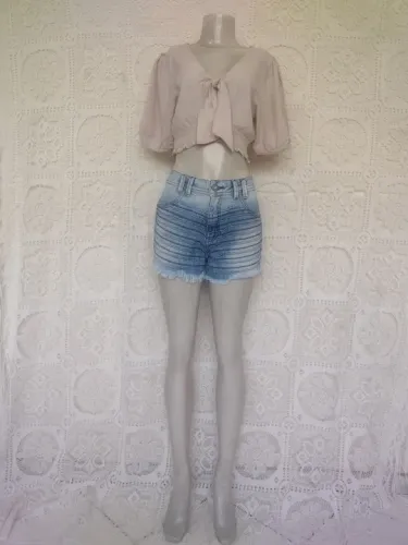 Short jeans feminino Rotta Club