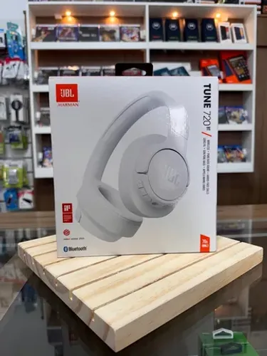 Fone de ouvido Bluetooth JBL Original TUNE720BT Branco | Parcela Sem Juros | Loja Curitiba