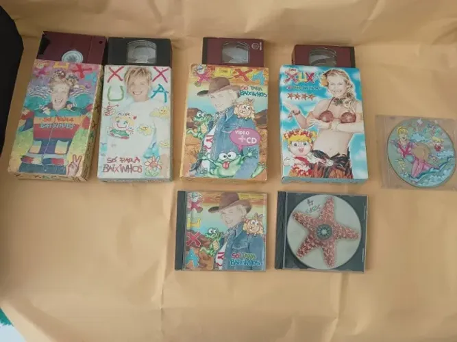 Fitas VHS XUXA Só Para Baixinhos Originais