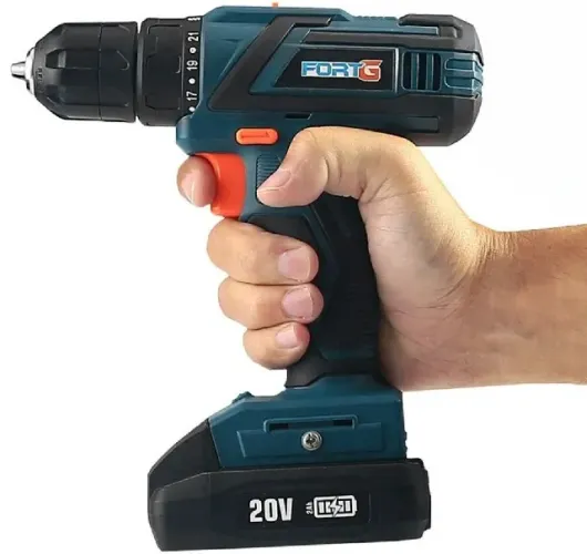 Parafusadeira Furadeira a Bateria FortG 20V Max Lítio 3/8 Pol + Carregador Bivolt Garantia