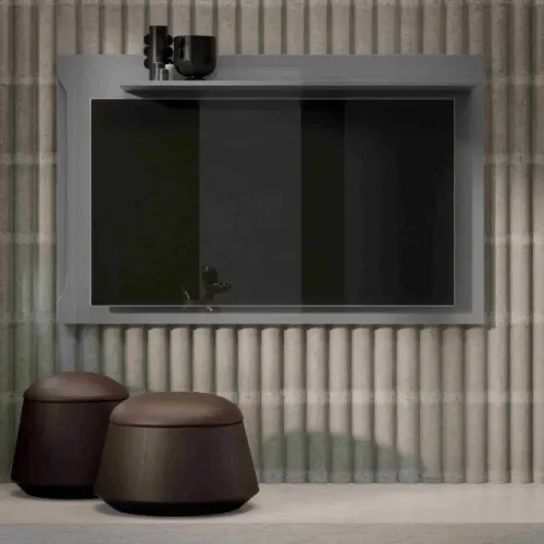 Promoção! Painel Flow Até 55 Polegadas Cinza Frete Grátis