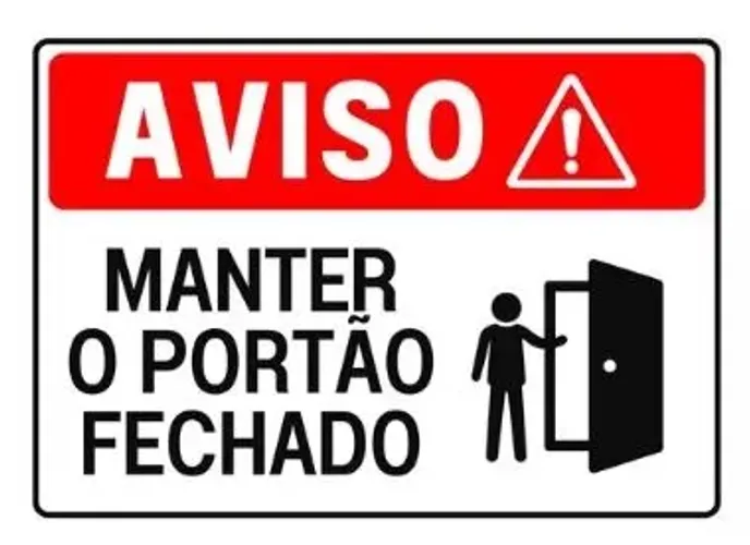 PLACA DE SINALIZAÇÃO (diversos modelos)