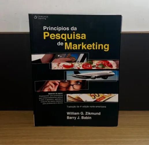 Livro Princípios Da Pesquisa De Marketing - Excelente Estado