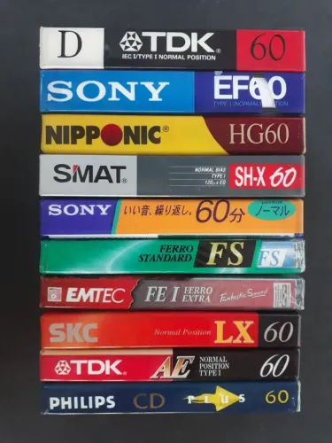 Fita k7 cassete lote lacradas