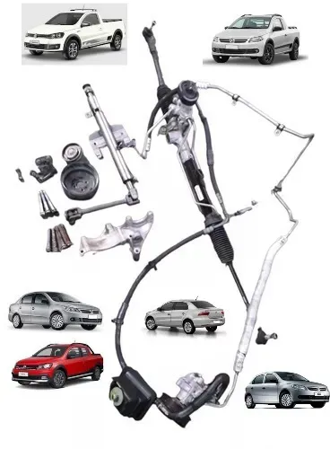 Kit de direção hidráulica para Gol, Voyage, Saveiro 2009 a 2021