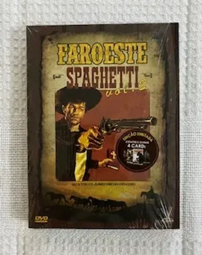 DVD Duplo Versátil: Faroeste Spaghetti Vol.2 (Ed. limitada c/ 4 Cards Exclusivos e luva)