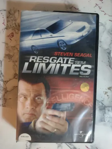 VHS RESGATE SEM LIMITES ATOR STEVEN SIEGAL