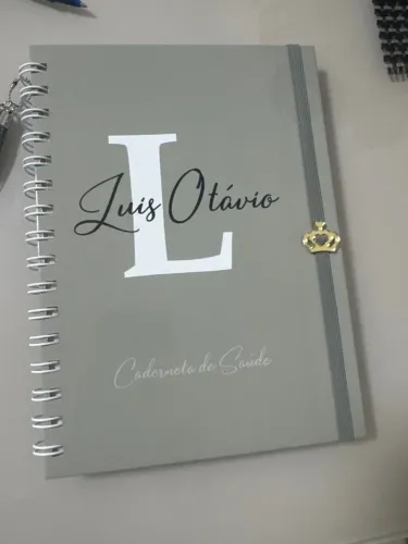 Caderneta com nome Luis Otávio . Só tenho essa .