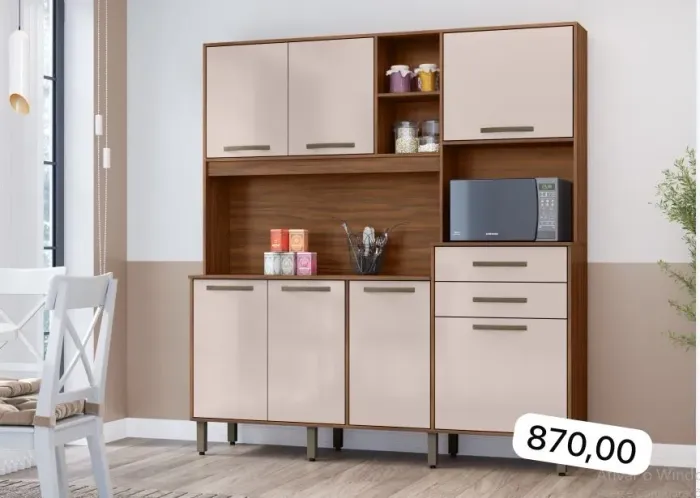 ARMÁRIO DE COZINHA NOVO A PRONTA ENTREGA