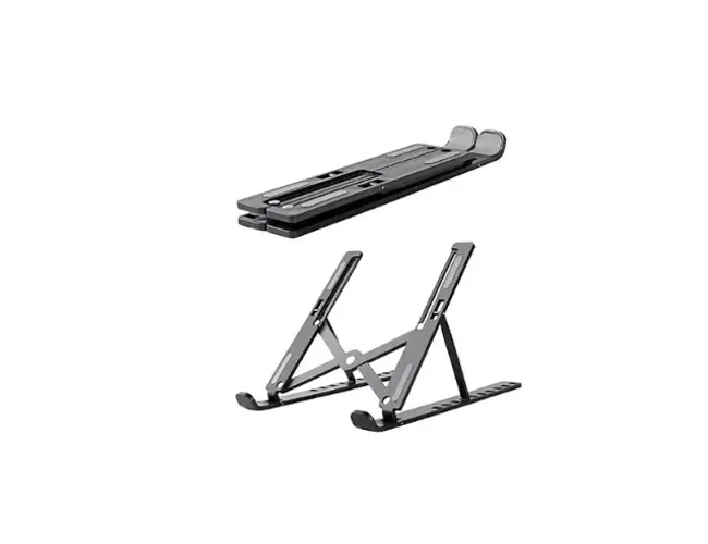 Suporte Notebook ou Tablet 10 a 14 polegadas, Compacto e Articulado  