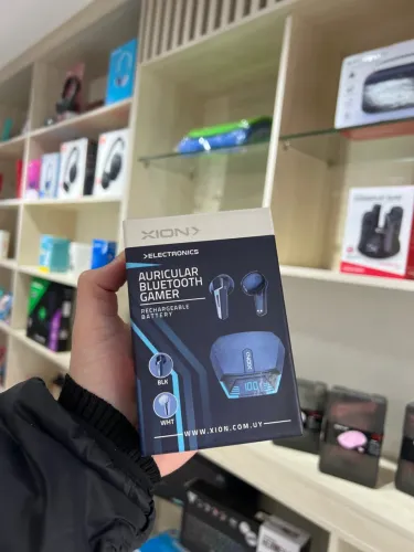 Fone de Ouvido Bluetooth Gamer XION (Preto) - Parcelamento sem juros, Loja Física