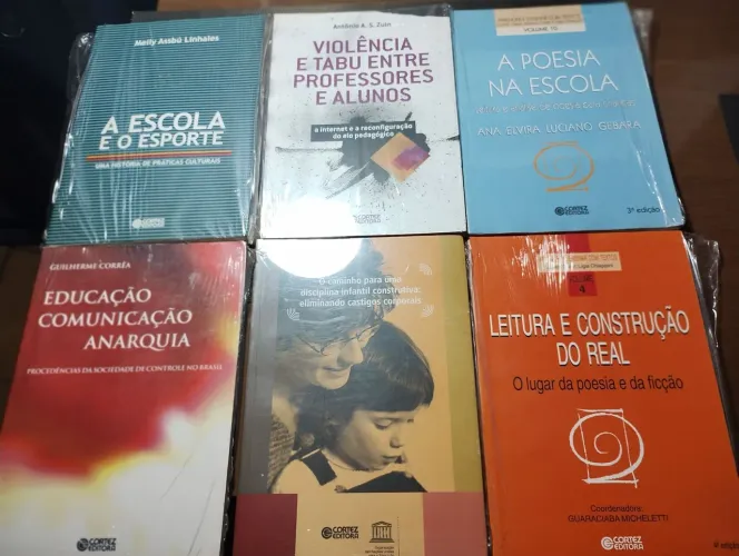 Coleção de Livros Lacrados- Educação e Pedagogia