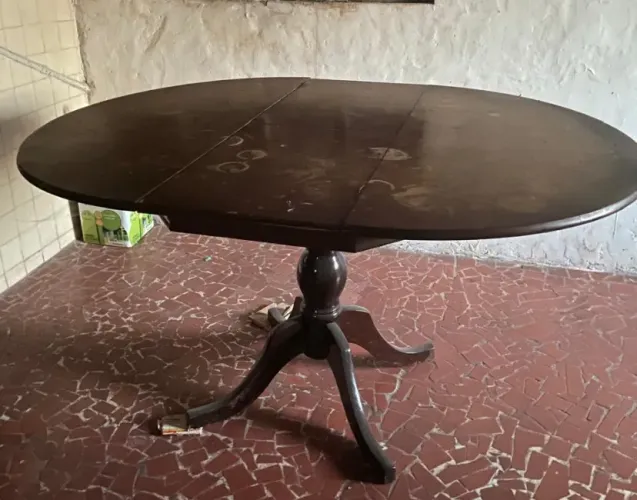 mesa de jantar grande - madeira maciça