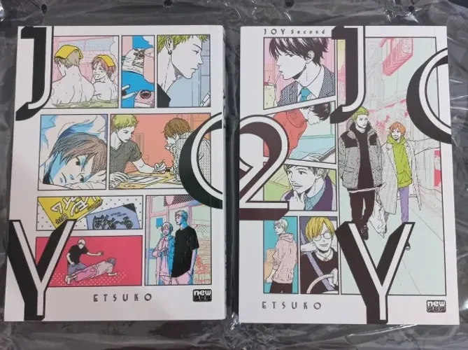 Mangá JOY volume 1 e 2 boys love/yaoi