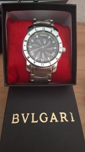 Relógio Bvlgari Premium Prata