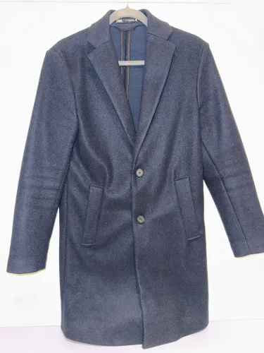 sobretudo masculino zara comprado em milão