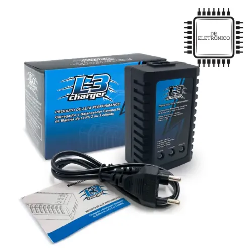 Carregador Balanceador L3 Lipo 2s 3s