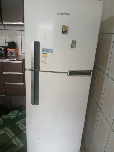 Geladeira com motor queimado