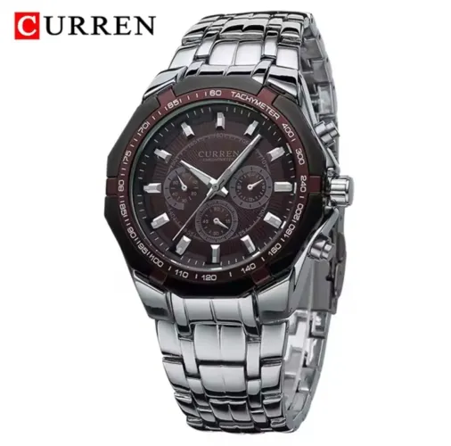 PROMOÇÃO! Relógio Curren Masculino Cronógrafo Bordo