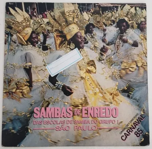 LP Escolas de samba de São Paulo - 1985