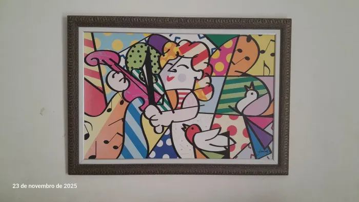 Quadro Romero Britto